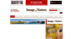 Desktop Screenshot of image-nature.com