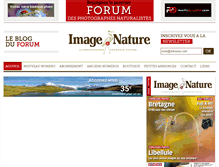 Tablet Screenshot of image-nature.com